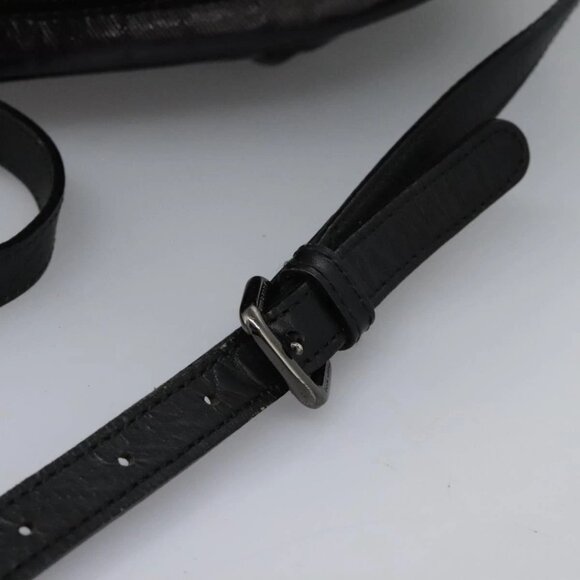 BURBERRY Blue Label Shoulder Bag Enamel Purple Auth ti2877 - Picture 10 of 16